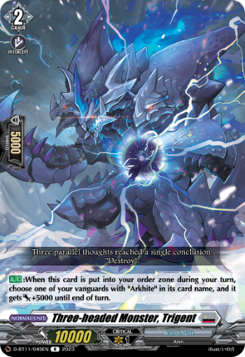 Three-headed Monster, Trigent - D-BT11/045EN