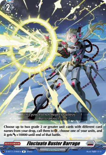 Fluctuate Buster Barrage - D-BT11/046EN