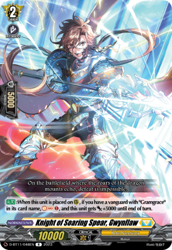 Knight of Soaring Spear, Gwynllaw - D-BT11/048EN