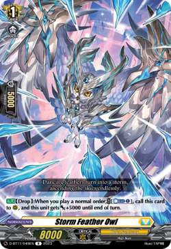 Storm Feather Owl - D-BT11/049EN