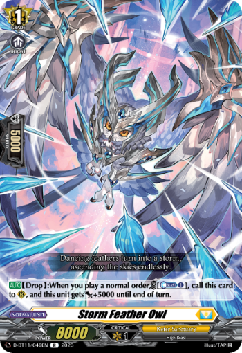 Storm Feather Owl - D-BT11/049EN