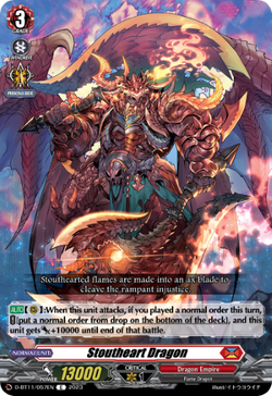 Stoutheart Dragon - D-BT11/057EN