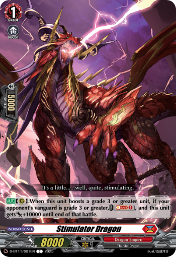 Stimulator Dragon - D-BT11/061EN