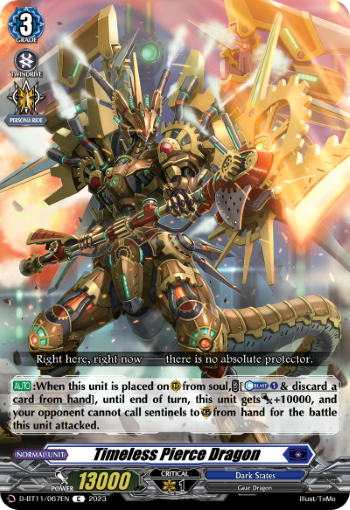 Timeless Pierce Dragon - D-BT11/067EN