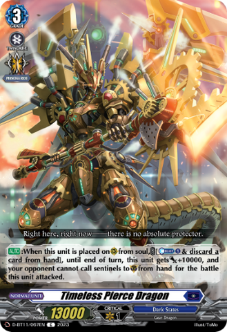 Timeless Pierce Dragon - D-BT11/067EN