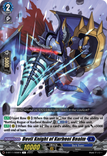 Devil Knight of Kurheol Realm - D-BT11/068EN