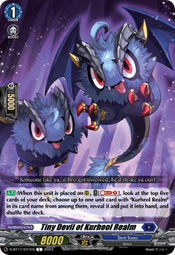 Tiny Devil of Kurheol Realm - D-BT11/071EN