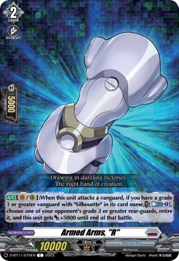 Armed Arms, "R" - D-BT11/075EN