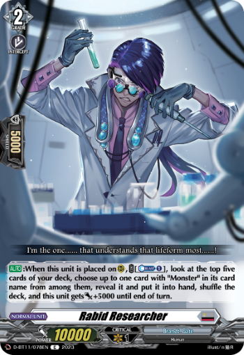 Rabid Researcher - D-BT11/078EN