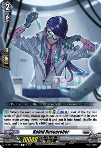 Rabid Researcher - D-BT11/078EN