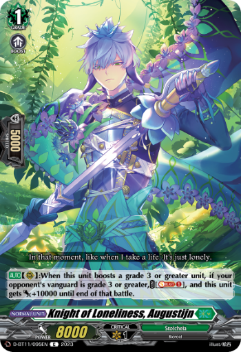 Knight of Loneliness, Augustijn - D-BT11/095EN