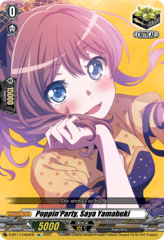 Poppin'Party, Saya Yamabuki - D-BT11/EX04EN