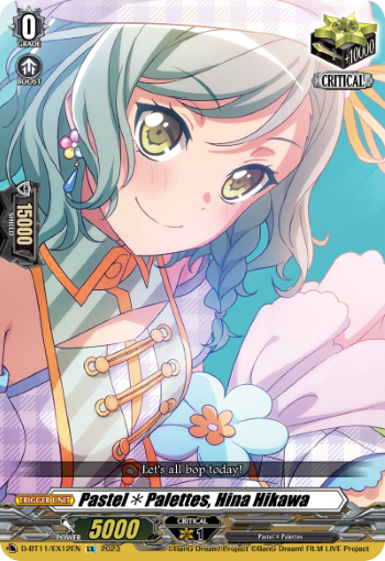 Pastel✽Palettes, Hina Hikawa - D-BT11/EX12EN