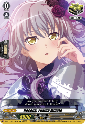 Roselia, Yukina Minato - D-BT11/EX16EN
