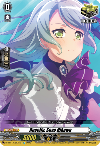 Roselia, Sayo Hikawa - D-BT11/EX17EN