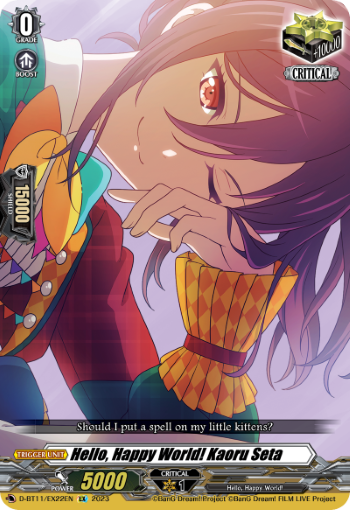 Hello, Happy World! Kaoru Seta - D-BT11/EX22EN