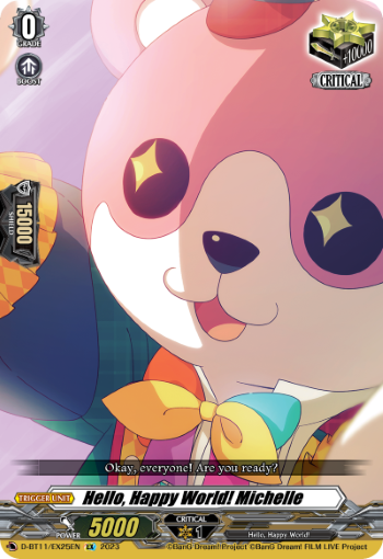 Hello, Happy World! Michelle - D-BT11/EX25EN