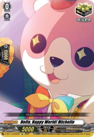 Hello, Happy World! Michelle - D-BT11/EX25EN