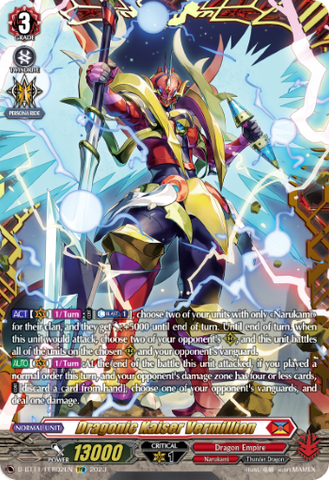 Dragonic Kaiser Vermillion (FFR) - D-BT11/FFR02EN