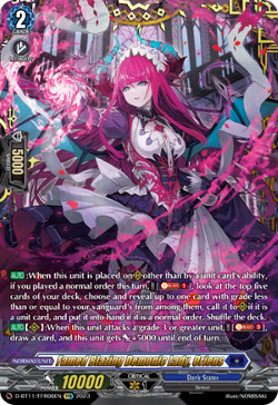 Famed Blazing Demonic Lady, Oriens (FFR) - D-BT11/FFR06EN