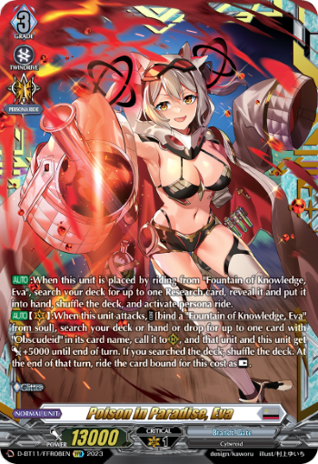 Poison in Paradise, Eva (FFR) - D-BT11/FFR08EN