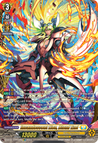 Incandescent Lion, Blond Ezel (FFR) - D-BT11/FFR11EN