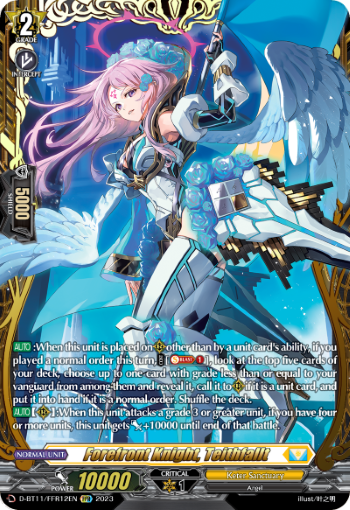 Forefront Knight, Teithfallt (FFR) - D-BT11/FFR12EN