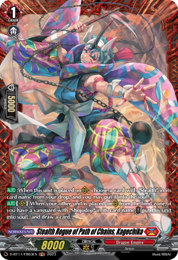 Stealth Rogue of Path of Chains, Kagechika (FR) - D-BT11/FR03EN