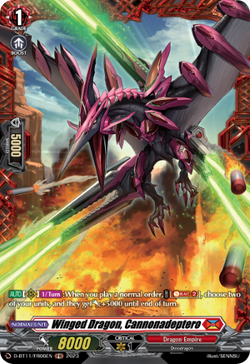 Winged Dragon, Cannonadeptero (FR) - D-BT11/FR06EN