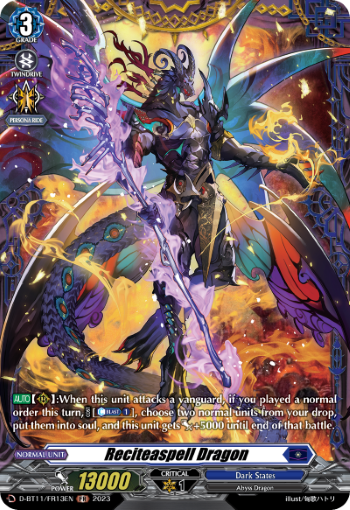 Reciteaspell Dragon (FR) - D-BT11/FR13EN