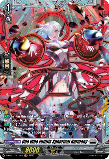 One Who Fulfills Spherical Harmony (FR) - D-BT11/FR18EN