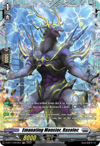 Emanating Monster, Raselec (FR) - D-BT11/FR19EN