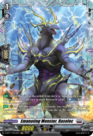 Emanating Monster, Raselec (FR) - D-BT11/FR19EN
