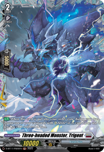 Three-headed Monster, Trigent (FR) - D-BT11/FR22EN