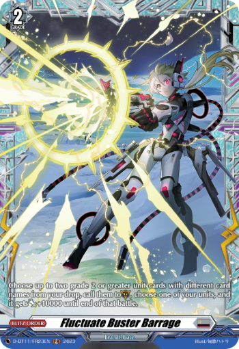 Fluctuate Buster Barrage (FR) - D-BT11/FR23EN