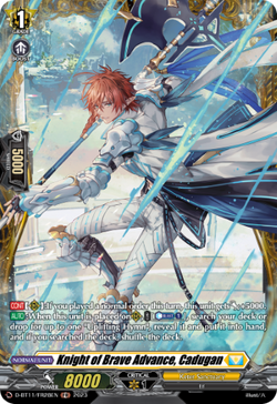 Knight of Brave Advance, Cadugan (FR) - D-BT11/FR28EN