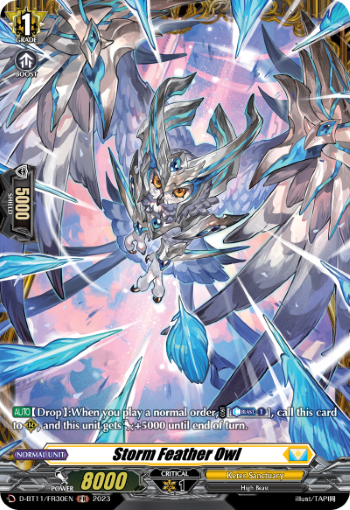 Storm Feather Owl (FR) - D-BT11/FR30EN