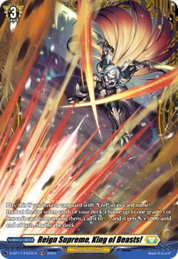 Reign Supreme, King of Beasts! (FR) - D-BT11/FR31EN