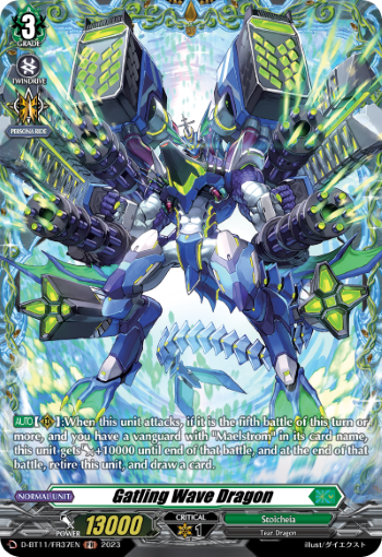 Gatling Wave Dragon (FR) - D-BT11/FR37EN