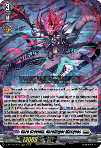 Gore Gravidia, Nordlinger Masques - D-BT12/008EN