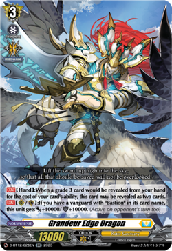 Grandeur Edge Dragon - D-BT12/028EN