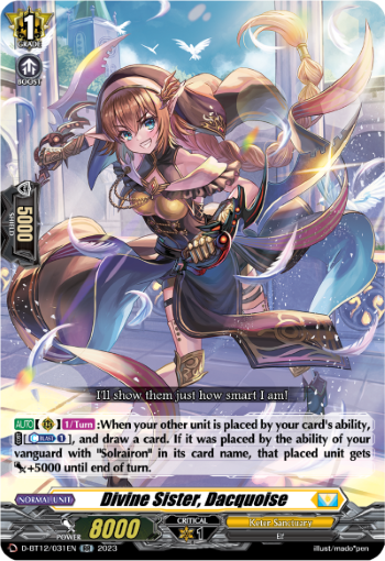 Divine Sister, Dacquoise - D-BT12/031EN