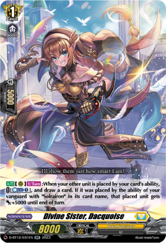 Divine Sister, Dacquoise - D-BT12/031EN
