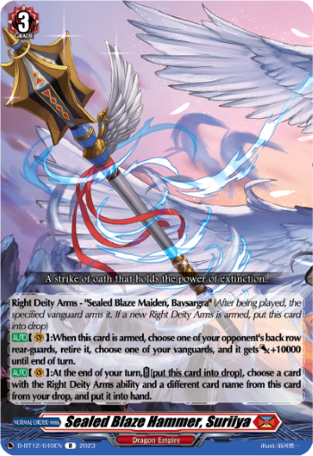 Sealed Blaze Hammer, Suriiya - D-BT12/040EN