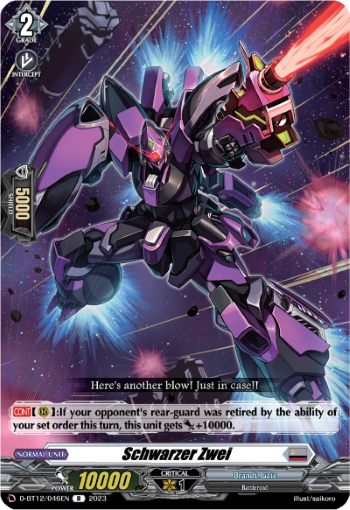Schwarzer Zwei - D-BT12/046EN