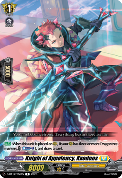 Knight of Appetency, Knodons - D-BT12/050EN