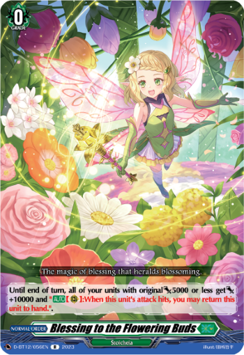Blessing to the Flowering Buds - D-BT12/056EN