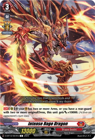 Intense Rage Dragon - D-BT12/057EN