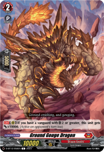 Ground Gouge Dragon - D-BT12/058EN
