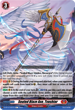 Sealed Blaze Axe, Tvashtar - D-BT12/064EN